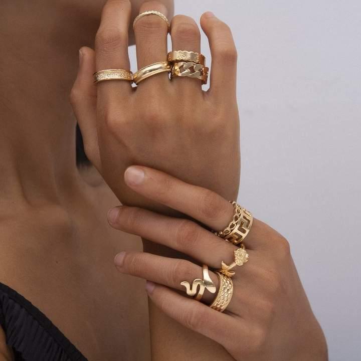 MYKOS SNAK RING SET