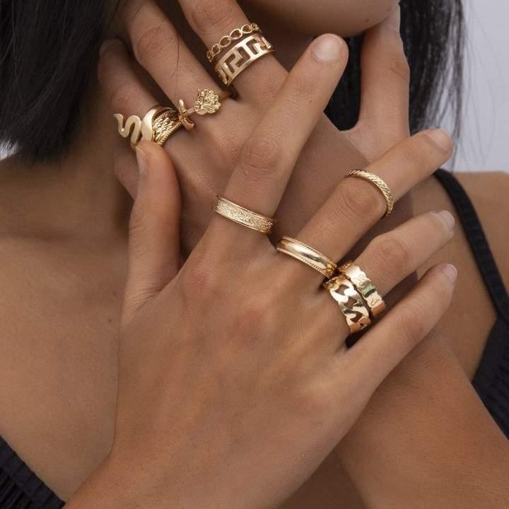 MYKOS SNAK RING SET