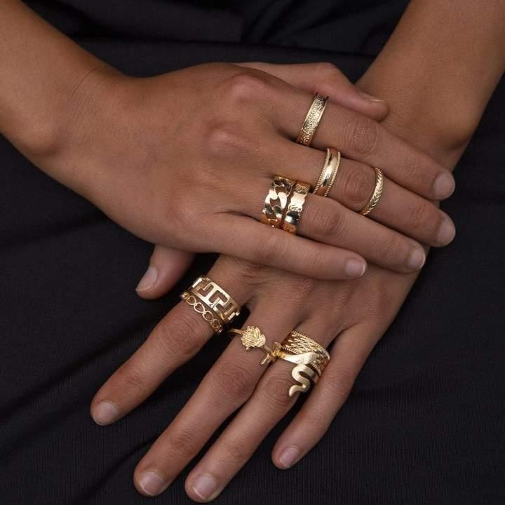 MYKOS SNAK RING SET